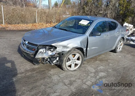 2013 Dodge Avenger Se from USA, damaged, VIN 1C3CDZAB6DN516933